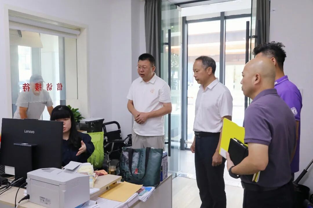 中国狮子联会副会长顾兆建到浙江调研